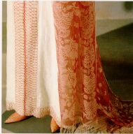 Detail of 19th c. Dress and Shoes