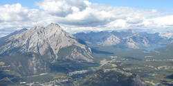 Looking from Banff, AB