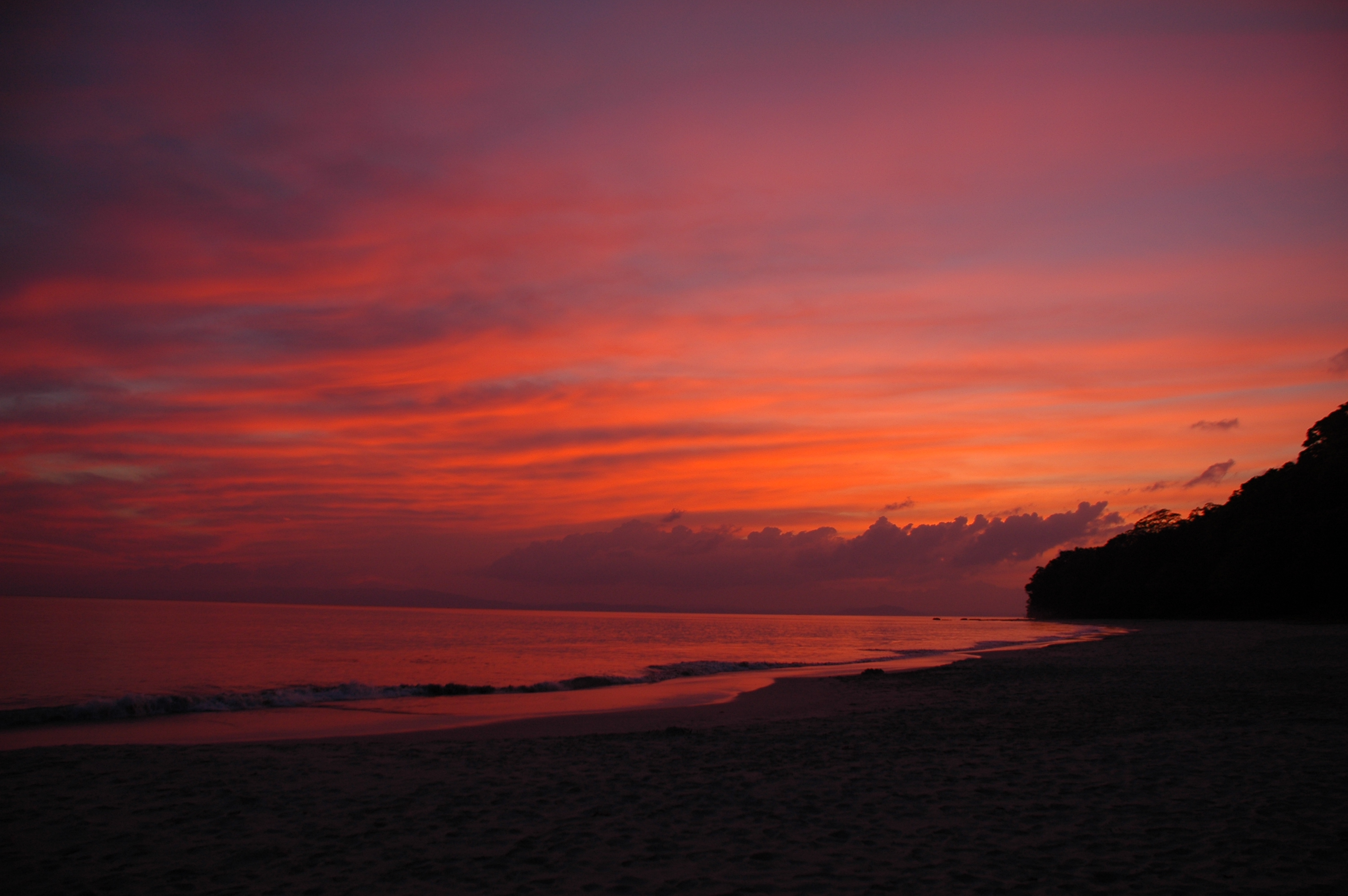 Sunset on Beach #7, Havelock Island, Andaman Islands