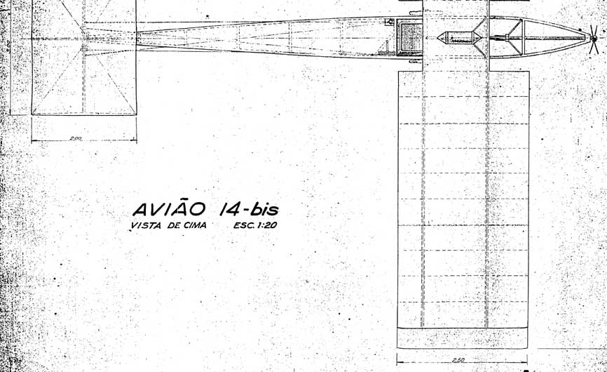 14-bis - top view