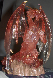 My plastic dragon.