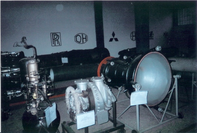 So these are rocket engines unfortunately I have
forgotten which is the V1 and which the V2
