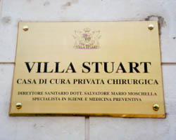 Sign on Via Trionfale