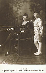 Princes Luitpold and Albert of Cornwall and Rothesay