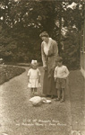 Princess Isabelle with Prince Ludwig and Princess Mary, c. 1917