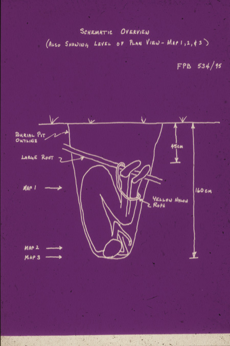 Schematic Overview of Burial Pit