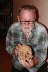 Dr. Early Examines a Skull