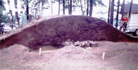 Excavation of a Burial Mound