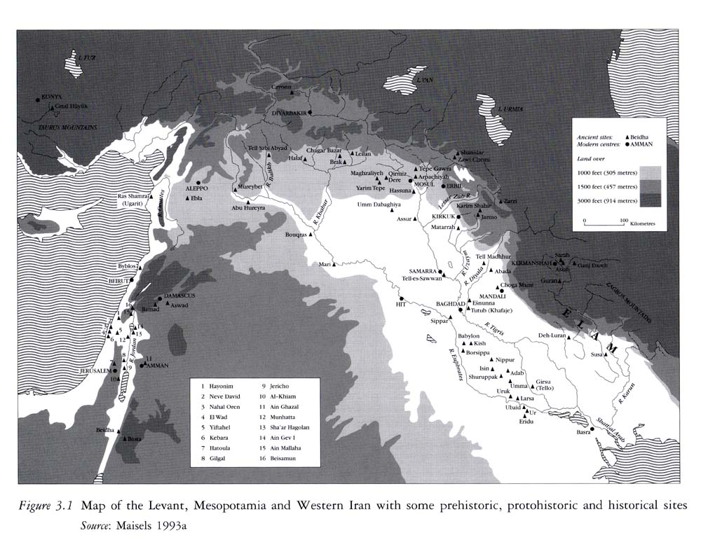 Map of Near East