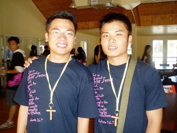 My Best Friend, Ant-fon-ny. I've known Anthony for a long time since 1991, wow...I am pretty old. I am very fortunate that he came to this camp.