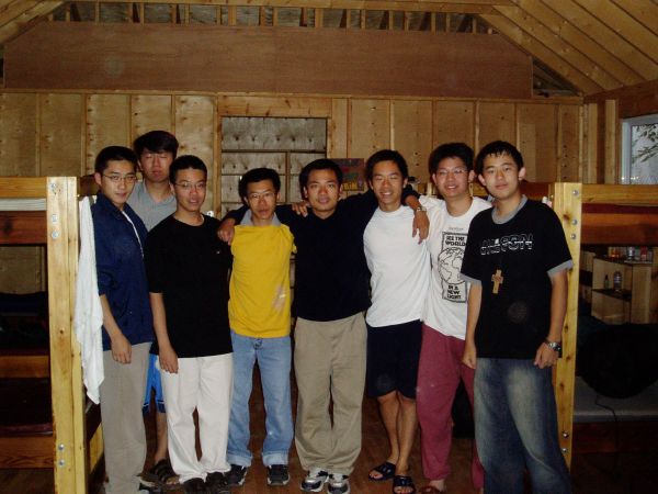 Cabin People....Wake up Gabriel and smile at the camera!!