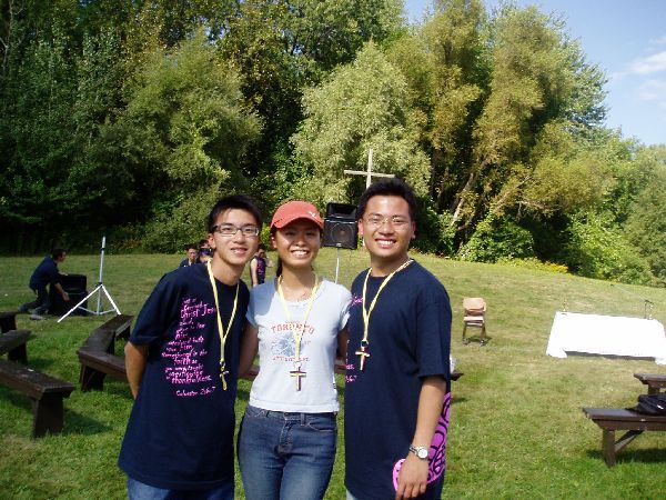 Taking a picture with Rodney and Venisa (Last year's Committee). These are the two individuals I really respect.