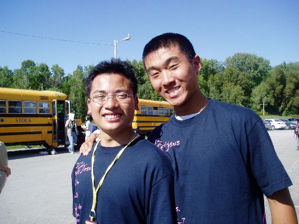 This is Anthony from 'Son of Man'. And Yes, he was the one who lifted me across the stage (field) during the skit. Thanks for not dropping me on the ground..lol.