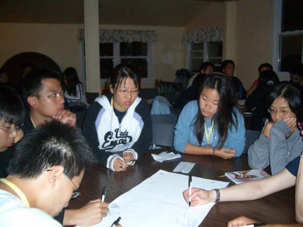 Drawing out our thoughts on paper