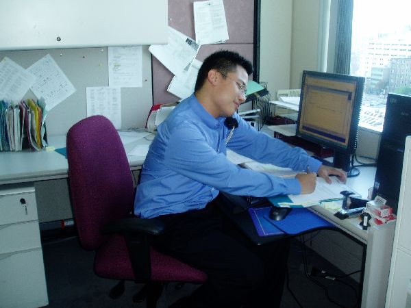 This is me. Working hard...as always
