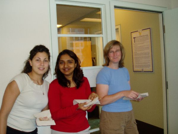 Costa, Aneela, and Suzanne.