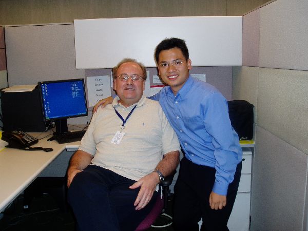 This is Lou. He taught me some Greek words during the Summer...hey, maybe if I start speaking Greek on the streets, people may think I am half Greek.