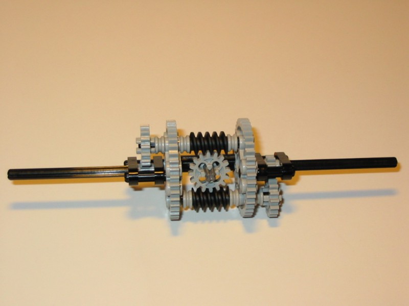 lego worm gear 3d model