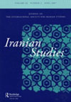 Cover of Iranian Studies journal