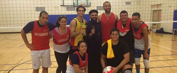 Photo of winning team