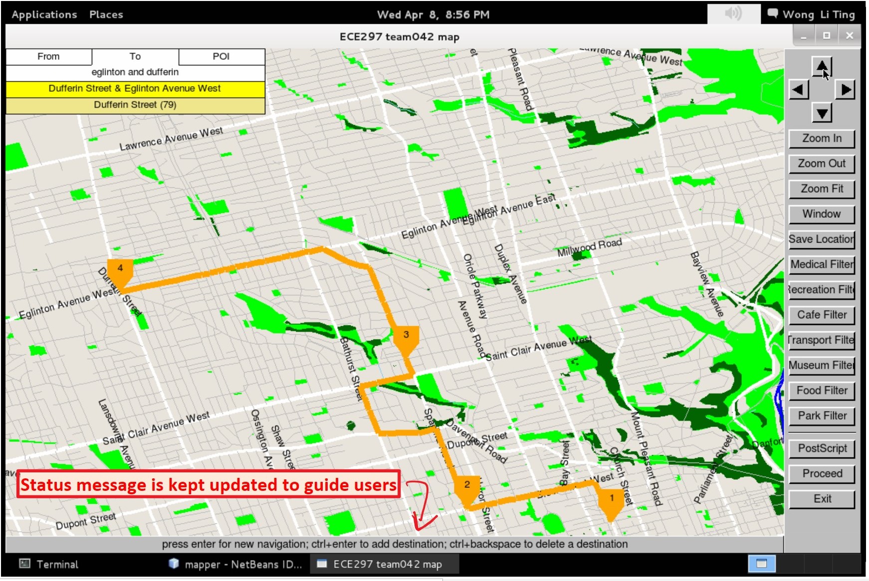 GIS Multi Destinations