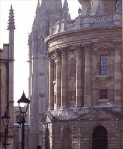 Oxford - Where I studied as an undergraduate - This is Radcliffe Square, Showing the Rad Cam, St Mary's and the edge of All Souls'